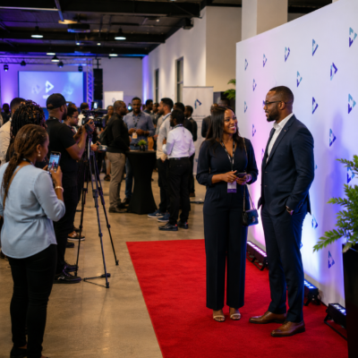 red carpet bizconet launch